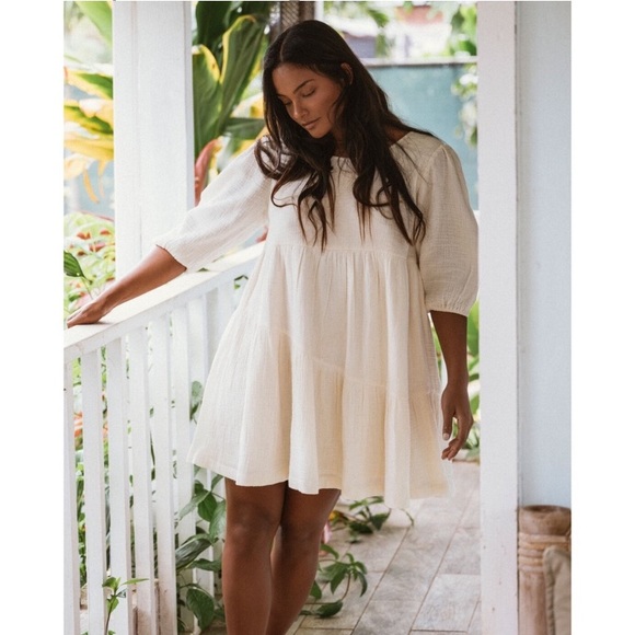 Billabong Babydoll Mini Dress - Picture 2 of 9